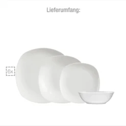 Sänger SÄNGER Porzellan Geschirrset Bilgola, Tafelservice 24 Teilig Für 6 Personen -Esstisch Lieferungen Rabatte 01f499dc86312184ea9043fea111c41d