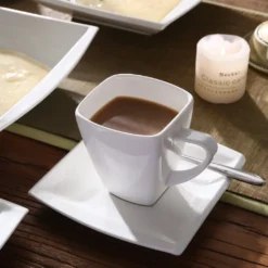 MALACASA 32 Tlg. Kombiservice, Serie BLANCE Cremeweiß Porzellan Geschirrset Mit Servierplatte -Esstisch Lieferungen Rabatte 02ce0a6b94d110f1d4b578e99995e990