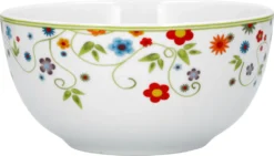 Van Well Frühstücksset 18-tlg. Für 6 Personen Serie Vario Porzellan - Farbe Wählbar, Farbe:flowers -Esstisch Lieferungen Rabatte 0422e30a32183be1889a7eeac197fe8d