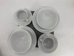 Alexander Herrmann Geschirr-Set 8-teilig, Rosenthal Porzellan, Weiß - 28495 -Esstisch Lieferungen Rabatte 090638c1028736ba4ef9112ddd31f1ef