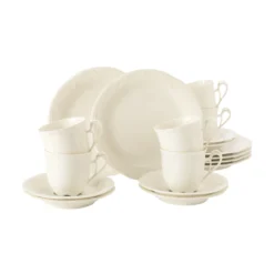 Seltmann Weiden Rubin Cream Kaffeeservice 18tlg.
