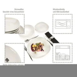 Tafelservice "Bilgola" By Sänger, 18 Teilig Für 6 Personen, Im Abgerundetem Design 21 Tafelservice "Bilgola" By Sänger, 18 Teilig Für 6 Personen, Im Abgerundetem Design -Esstisch Lieferungen Rabatte 0bd2ddc92e97ba040562476cfde14ad1