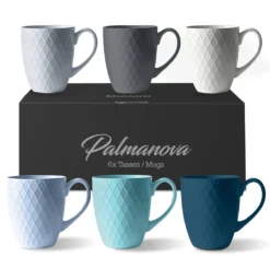 MIAMIO - 6 Er Set Kaffeetassen Palmanova Collection - Ocean -Esstisch Lieferungen Rabatte 11a4b7fbf1a977299db45ac34dd4d5f0