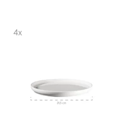 Mäser 931617 Kombiservice Finaro Für 4 Personen, Porzellan, Weiß (1 Set, 16-teilig) -Esstisch Lieferungen Rabatte 17b9abe6beb514bb37d75feb764637b8