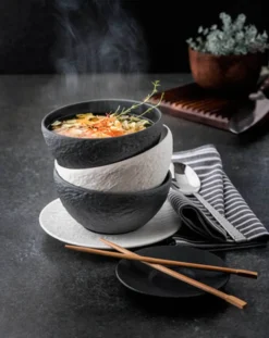 Villeroy & Boch Manufacture Rock Tafelservice 18-teilig Schwarz -Esstisch Lieferungen Rabatte 18acaec58d74304707a04cc07d0ac5f1