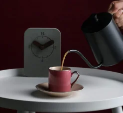 Artvigor, Porzellan Kaffeeservice, Bunt 12 Teilig Kaffee Set, Mit 6 Espressotassen 80 Ml, 6 Untertassen, Mehrfarbig -Esstisch Lieferungen Rabatte 1947a2b5643ee404f608f2775faecf99