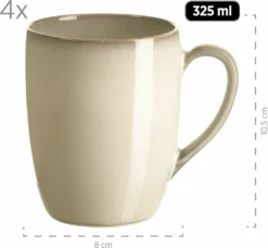 Mäser 931736 Kombiservice Ossia Für 4 Personen, Steinzeug, Grau (1 Set, 16-teilig) -Esstisch Lieferungen Rabatte 1deb79a5d576604623782ec27938ac21