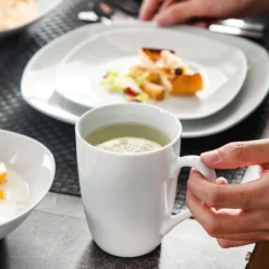 MALACASA, Serie Elisa, 40 Teilig Set Porzellan Tafelservice Kombiservice Geschirrset Mit Dessertteller, Speiseteller, Müslischalen, Eierbecher, Becher Für 8 Personen -Esstisch Lieferungen Rabatte 1ffc2cd97c8e46b06fb9a412235b695a