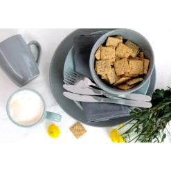 Mäser 931914 Kombiservice Pastell Selection Für 4 Personen, Steinzeug, Grau (1 Set, 16-teilig) -Esstisch Lieferungen Rabatte 23f745cfa695970b7411f7acd69972ec