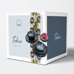 Sänger SÄNGER Steingut Geschirrset Tokio, Tafelservice 12 Teilig Für 4 Personen -Esstisch Lieferungen Rabatte 2561699911ecdddcf78b6b26ff106a12