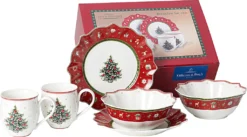 Villeroy & Boch Frühstücksset Toy's Delight Rot,weiß -Esstisch Lieferungen Rabatte 26eb5132b4d3c90e63be0a278f6f1a78