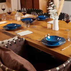 Mäser 931945 Frühstücksset Ossia Für 6 Personen, Steinzeug, Blau (1 Set, 18-teilig) -Esstisch Lieferungen Rabatte 294b33715d019cd26d69ba5bc2811c63