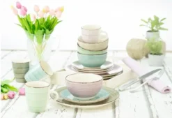 CreaTable Geschirrset "Bella Casa" 16-teilig -Esstisch Lieferungen Rabatte 2bcfa79104a70f1a52d6a6d8aa7c7169