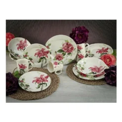 CreaTable 22445 Kombiservice Rosemary Für 4 Personen, Steingut, Mehrfarbig (1 Set, 16-teilig) 7 CreaTable 22445 Kombiservice Rosemary Für 4 Personen, Steingut, Mehrfarbig (1 Set, 16-teilig) -Esstisch Lieferungen Rabatte 2c9988c8877cd471718dc925472cf765