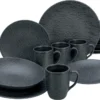 CreaTable, 20539, Serie Schiefer Black , Geschirrset, Kombiservice 16 Teilig 2 CreaTable, 20539, Serie Schiefer Black , Geschirrset, Kombiservice 16 Teilig -Esstisch Lieferungen Rabatte 2dd83cdc983e1a9285b0f2d2035e5fe2