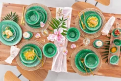 Sänger SÄNGER Steingut Geschirrset Palm Beach, Tafelservice & Servierplatten Set 23 Teilig Für 4 Personen -Esstisch Lieferungen Rabatte 3605c5ebbbd723ab487fc91b8b086d02