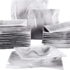 MALACASA, Serie Flora, Marmor Porzellan Tafelservice 24 Teiligen Set Kombiservice Geschirrset Mit 12 Speiseteller Und 12 Suppenteller Für 12 Personen -Esstisch Lieferungen Rabatte 37dbc0349ceb7b0349efc96fb2049622