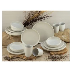 CreaTable 33320 Tafelservice Rondo Schiefer Für 6 Personen, Steinzeug, Schwarz (1 Set, 12-teilig) 20 CreaTable 33320 Tafelservice Rondo Schiefer Für 6 Personen, Steinzeug, Schwarz (1 Set, 12-teilig) -Esstisch Lieferungen Rabatte 3a42a177cf7f43174177eadd2225de4b