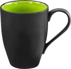 CreaTable 20220 Kombiservice Hot Green Für 4 Personen, Steinzeug, Rund, Grün/gelb/schwarz (1 Set, 16-teilig) -Esstisch Lieferungen Rabatte 45902f29604c291a7279ea9ad698c0a3