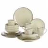 Vancasso Tafelservice Set, Navia Geschirrset Aus Steingut, 16 Teilig Kombiservice, Vintage Aussehen, Natur Design -Esstisch Lieferungen Rabatte 46e26a9d620ffaf08a27428e8605c5ac
