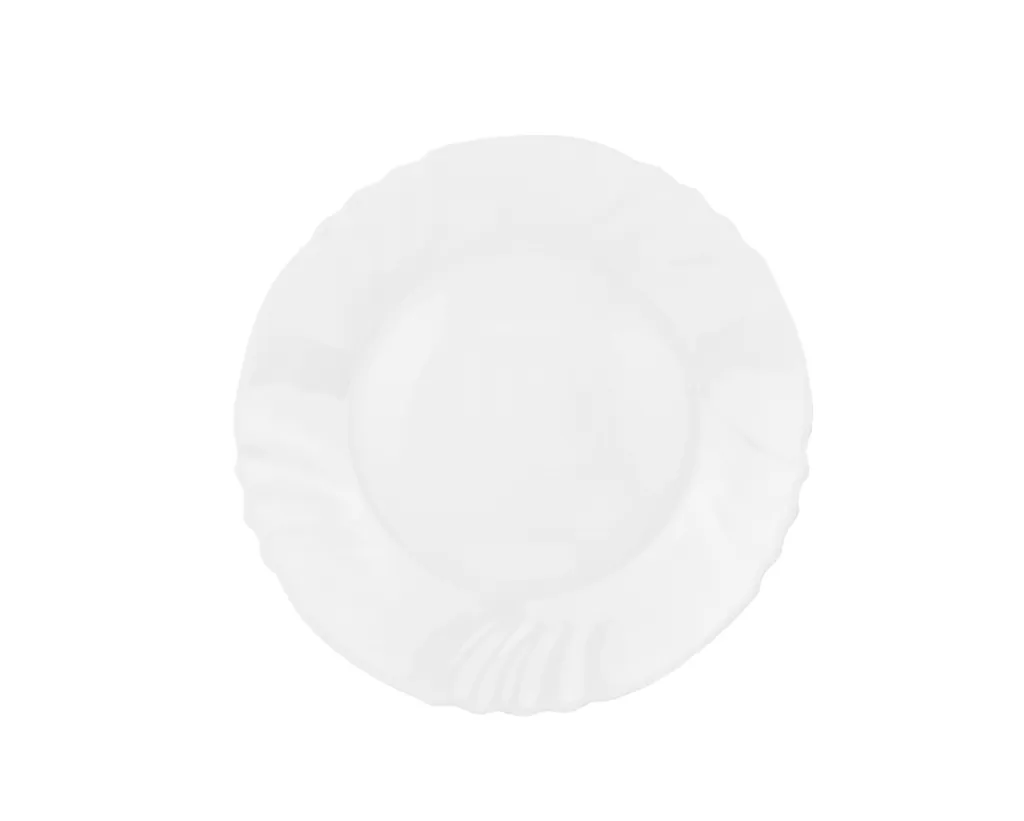 EBRO Kaffeeservice, 18tlg., Tassen + Dessertteller + Untertasse, Weiß, Opal-Hartglas 5 EBRO Kaffeeservice, 18tlg., Tassen + Dessertteller + Untertasse, Weiß, Opal-Hartglas – Bild 3