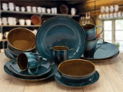 CreaTable 22861 Kombiservice Mallorca Für 4 Personen, Steinzeug, Mehrfarbig (1 Set, 16-teilig) 18 CreaTable 22861 Kombiservice Mallorca Für 4 Personen, Steinzeug, Mehrfarbig (1 Set, 16-teilig) -Esstisch Lieferungen Rabatte 47845711215b0da2e7470a0b8616b754