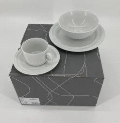 Alexander Herrmann Geschirr-Set 8-teilig, Rosenthal Porzellan, Weiß - 28495 -Esstisch Lieferungen Rabatte 47da3b16c7fda87875e8a98ac6b0b503