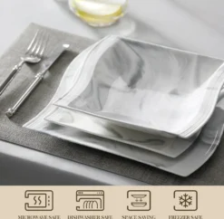 MALACASA, Serie Flora, 30 Tlg. Marmor Porzellan Geschirrset Kombiservice Tafelservice Mit Je 6 Kaffeetassen, 6 Untertassen, 6 Dessertteller, 6 Suppenteller Und 6 Flachteller 11 MALACASA, Serie Flora, 30 Tlg. Marmor Porzellan Geschirrset Kombiservice Tafelservice Mit Je 6 Kaffeetassen, 6 Untertassen, 6 Dessertteller, 6 Suppenteller Und 6 Flachteller -Esstisch Lieferungen Rabatte 48d7778ca3a442583a015dfa0f106d26