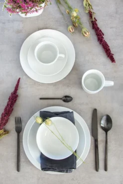 Mäser 931523 Barca Kombiservice Modern, Porzellan, Weiß, 30-teilig (1 Set) -Esstisch Lieferungen Rabatte 4da351177b01fb72666143afe026288c