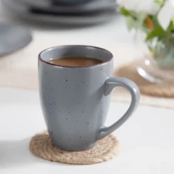 Tafelservice Steingut, Vancasso MODA Geschirrset, Vintage Aussehen, 16-teiliges Kombiservice Mit Je 4 Speisetellern, Kuchentellern, Schalen Und Becher -Esstisch Lieferungen Rabatte 5005dd5d9641da7b1c1c689a4b5301dc