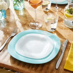 Geschirr Luminarc Carine Glas Schwarz-Weiß (19 Pcs) -Esstisch Lieferungen Rabatte 517607a359ff1a780fdf65ae61453bd2