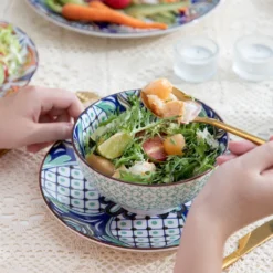 Vancasso Tafelservice Porzellan, JASMIN 16 Teiliges Essgeschirr Kombiservice, Handbemaltes Geschirrset Für 4 Personen, Böhmischer Stil -Esstisch Lieferungen Rabatte 519ca5d915f9d59155365dddd4d19cb7