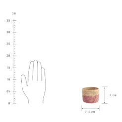 BUTLERS ISALO 4-tlg. Korbset Handgefertigt Aus Raffia -Esstisch Lieferungen Rabatte 51a275bb1d6a31135cf3f55e8072a988