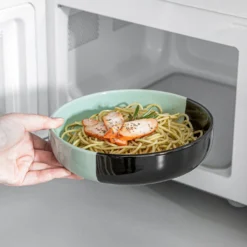 Vancasso Aria Tafelservice Für 8 Personen (32-teilig) Mit Tellern, Schalen Und Tassen, Schwarz Und Türkis -Esstisch Lieferungen Rabatte 53900a21d38f97357a8606a9d6bee60d