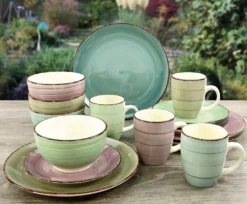 CreaTable Geschirrset "Bella Casa" 16-teilig -Esstisch Lieferungen Rabatte 565244be976f8c3d64b9053ae620cee8