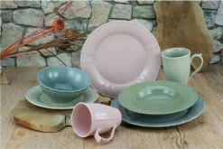 CreaTable 23819 Kombiservice Flora Colors Für 4 Personen, Porzellan, Mehrfarbig (1 Set, 16-teilig) -Esstisch Lieferungen Rabatte 59b8a450646cba7175f3274515316843