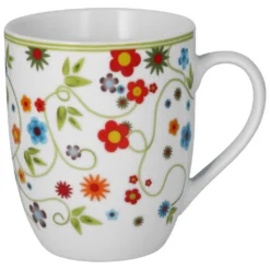 Van Well Frühstücksset 18-tlg. Für 6 Personen Serie Vario Porzellan - Farbe Wählbar, Farbe:flowers -Esstisch Lieferungen Rabatte 5d9fa5f90b7dbc7e501ce7615ff47b9b 1