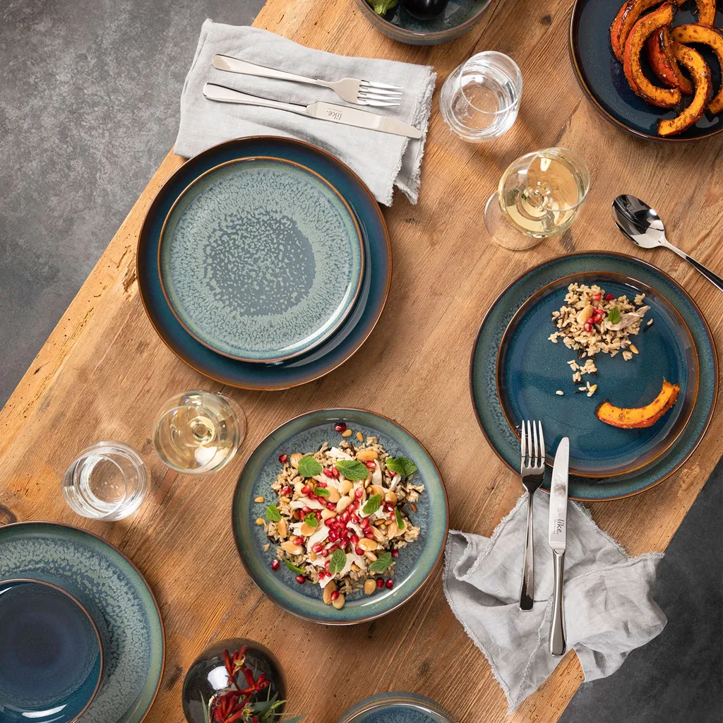 Like. By Villeroy & Boch Tafelset Crafted Breeze Blau,braun 7 Like. By Villeroy & Boch Tafelset Crafted Breeze Blau,braun – Bild 5