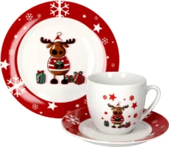 Kaffeeservice Elch 18tlg. Für 6 Personen Weiß Mit Weihnachtsdekor Lustiger Elch 11 Kaffeeservice Elch 18tlg. Für 6 Personen Weiß Mit Weihnachtsdekor Lustiger Elch -Esstisch Lieferungen Rabatte 65719a1da2e34bfbcd270b91731353da