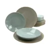 CreaTable 14397 Tafelservice Organic Oslo Für 6 Personen, Steingut (1 Set, 12-teilig) -Esstisch Lieferungen Rabatte 6c739abb4f4c146d02f62308a79fc262