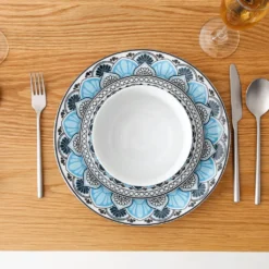 Tafelservice VEWEET, 18 Teiliges Geschirrset Aus Porzellan, AUDRIE Serie, Mit Je 6 Müslischale, Dessertteller Und Flachteller Für 6 Personen -Esstisch Lieferungen Rabatte 7270c8328fc0e63d104aeeab6d238d2d