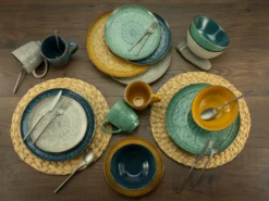 CreaTable 22561 Kombiservice Samarkand Für 4 Personen, Steinzeug, Mehrfarbig (1 Set, 16-teilig) 13 CreaTable 22561 Kombiservice Samarkand Für 4 Personen, Steinzeug, Mehrfarbig (1 Set, 16-teilig) -Esstisch Lieferungen Rabatte 762b13347e19fbe4d371d1095403cbb2