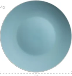 Mäser 931770 Kombiservice Elissa Für 6 Personen, Steinzeug, Türkis (1 Set, 24-teilig) -Esstisch Lieferungen Rabatte 78c968b120cb9f71540e8bd204cf0dcd