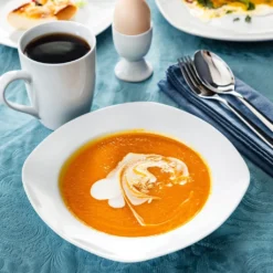 MALACASA, Serie Elisa, 40 Teilig Set Porzellan Tafelservice Kombiservice Geschirrset Mit Dessertteller, Speiseteller, Müslischalen, Eierbecher, Becher Für 8 Personen -Esstisch Lieferungen Rabatte 7b21ea81be3f8e174218dd86f3e3de72