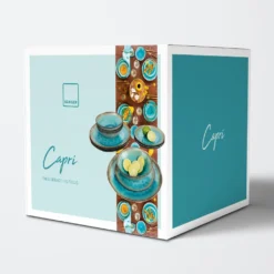 Sänger SÄNGER Steingut Geschirrset Capri, Tafelservice 12 Teilig Für 4 Personen -Esstisch Lieferungen Rabatte 7d5c05d6970dbf881652e5effbacfc44