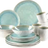 Mäser 931975 Kombiservice Frozen Für 4 Personen, Steinzeug, Grün (1 Set, 16-teilig) -Esstisch Lieferungen Rabatte 7f83118864a9219038a4825dc87d40dc