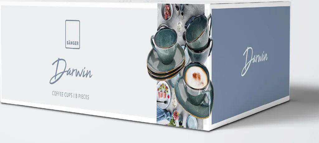 Sänger SÄNGER Kaffeetassen Set Darwin 8 Teilig Für 4 Personen 6 Sänger SÄNGER Kaffeetassen Set Darwin 8 Teilig Für 4 Personen – Bild 4