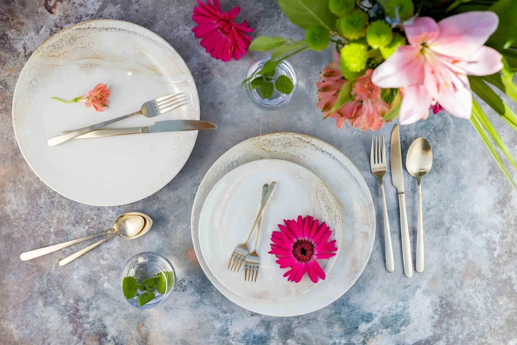 Mäser 931949 Tafelservice Ossia Für 6 Personen, Steinzeug, Weiß/beige (1 Set, 18-teilig) 10 Mäser 931949 Tafelservice Ossia Für 6 Personen, Steinzeug, Weiß/beige (1 Set, 18-teilig) – Bild 8