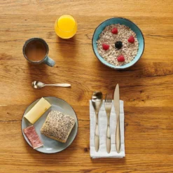 Mäser 931628 Kombiservice Metallic RIM Für 6 Personen, Steinzeug, Grau (1 Set, 24-teilig) -Esstisch Lieferungen Rabatte 87967e2a3056c0d95682ccb0db3c3d8e