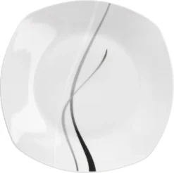 Van Well Kombiservice Silver Night 62-tlg 6 Personen, Tafel + Kaffee + Zubehör, Linien-Dekor -Esstisch Lieferungen Rabatte 881248a4f152ad0cd7c69b9c6939bbeb 1